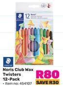 Staedtler Noris Club Wax Twisters 12 Pack