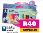 Staedtler Noris Club Oil Pastels 16 Pack-Per Pack
