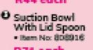 Little One Suction Bowl With Lid Spoon-Each