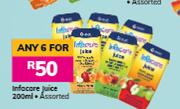 Infacare Juice Assorted-For Any 6 x 200ml