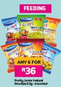 Purity Junior Instant Noodles Assorted-For Any 6 x 53g