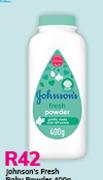 Johnson's Fresh Baby Powder-400g