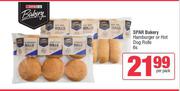 Spar Bakery Hamburger Or Hot Dog Rolls-6s Per Pack