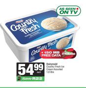 Dairymaid Country Fresh Ice Cream Assorted-1.8Ltr Each 