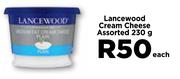 Lancewood Cream Cheese Assorted-230g Each