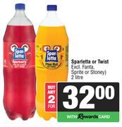 Sparletta Or Twist-For 2 x 2L