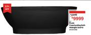 Quartz Ovale Freestanding Bath Midnight 81491398