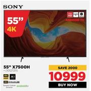 Sony 55" X7500H Android TV