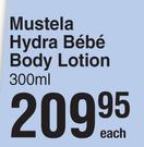 Mustela Hydra Bebe Body Lotion-300ml Each
