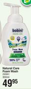 Bobini Natural Care Foam Wash-300ml
