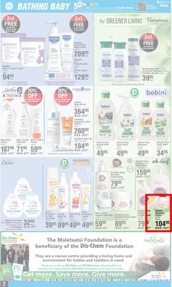 Dis-Chem : Baby Snuggly Savings (21 July - 14 August 2022), page 2