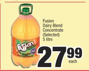 Fusion Dairy Blend Concentrate (Selected)-5Ltr Each