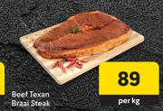 Beef Texan Braai Steak-Per kg