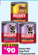 Husky Wet Dog Food Assorted-For Any 3 x 775g