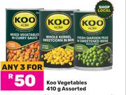 Koo Vegetables Assorted-For 3 x 410g