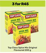 Top Class Spice Mix Original Flavoured-For 3 x 200g