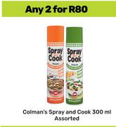 Colman Spray & Cook Assorted-For Any 2 x 300ml