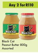 Black Cat Peanut Butter Assorted-For Any 2 x 800g