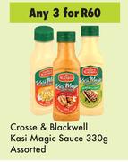 Crosse & Blackwell Kasi Magic Sauce Assorted-For Any 3 x 330g