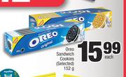 Oreo Sandwich Cookies (Selected)-152g Each
