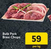 Bulk Pork Braai Chops-Per Kg