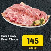Bulk Lamb Braai Chops-Per Kg