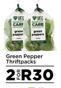 Green Pepper Thriftpacks-For 2