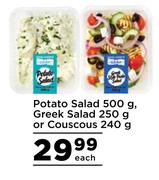 Potato Salad 500g, Greek Salad 250g Or Couscous 240g-Each