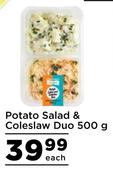 Potato Salad & Coleslaw Duo-500g Each