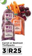 Carrot Or Beetroot Thriftpacks-For 3