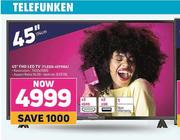 Telefunken 45" (114cm) FHD LED TV TLEDD-45FHDA