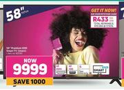 Hisense 58" (147cm) Premium UHD Smart TV 58A6G