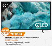 Samsung 50" QLED Q7F 4K Vision AI Smart TV QA50Q7FAAUXXA