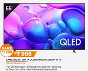 Samsung 55" QLED Q8F 4K QLED Vision AI TV QA55Q6FAAUXXA
