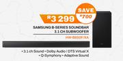 Samsung B-Series Soundbar 3.1 CH Subwoofer HW-B650F/XA