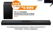 TCL 5.1 Channel Soundbar Dolby Atmos Q65H