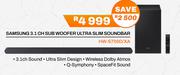 Samsung 3.1 Ch Subwoofer Ultra Slim Soundbar HW-S700D/XA
