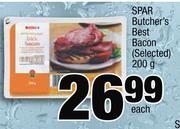 Spar Butcher's Best Bacon-200g Each