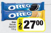 Oreo Biscuits Assorted-For Any 2 x 133g