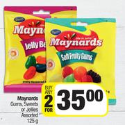 Maynards Gums, Sweets Or Jellies Assorted-For Any 2 x 125g