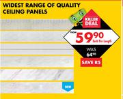 Widest Range of Quality Ceiling Panels - each per length (price from)