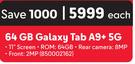 Samsung Galaxy 64GB Tab A9 + 5G