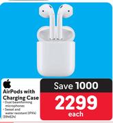Apple Air Pods With Charging Case