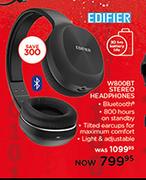 Edifier W800BT Stereo Headphones