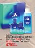 Adidas Vibes Energy Drive Gift Set (EDP 100ml Plus EDP 30ml Plus Shower Gel 100ml)-Per Set