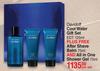 Davidoff Cool Water Gift Set (EDT 125ml + After Shave Balm 75ml &All In One Shower Gel 75ml)-Per Set