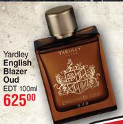 Yardley English Blazer OUD EDT-100ml