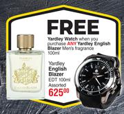 Yardley English Blazer EDT Assorted-100ml