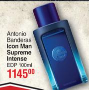 Antonio Banderas Icon Man Supreme Intense EDP-100ml