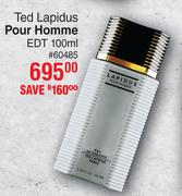 Ted Lapidus Pour Homme EDT-100ml